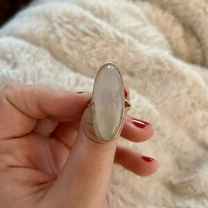 Moonstone Sterling Ring